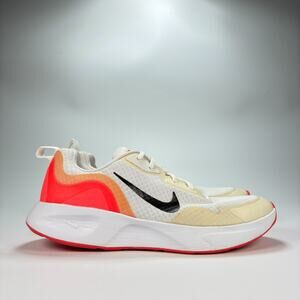 Nike WearAllDay White Red Trainers Shoes Sneakers CJ1677-101 Women's Size 9